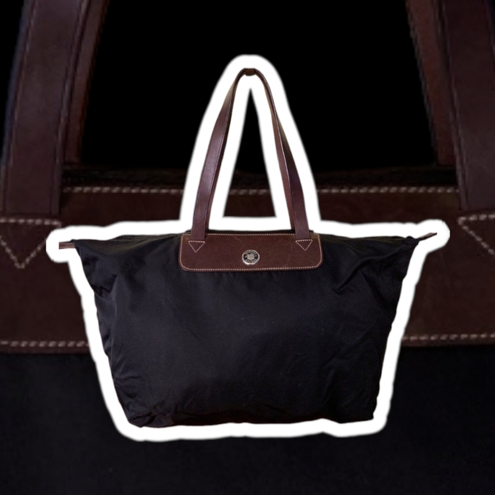 (EUC) Vintage DOONEY & BOURKE® Nylon Tote Bag - Black